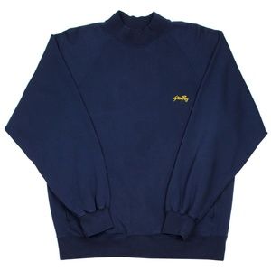 STAN RAY ROLL NECK SWEAT - NAVY
